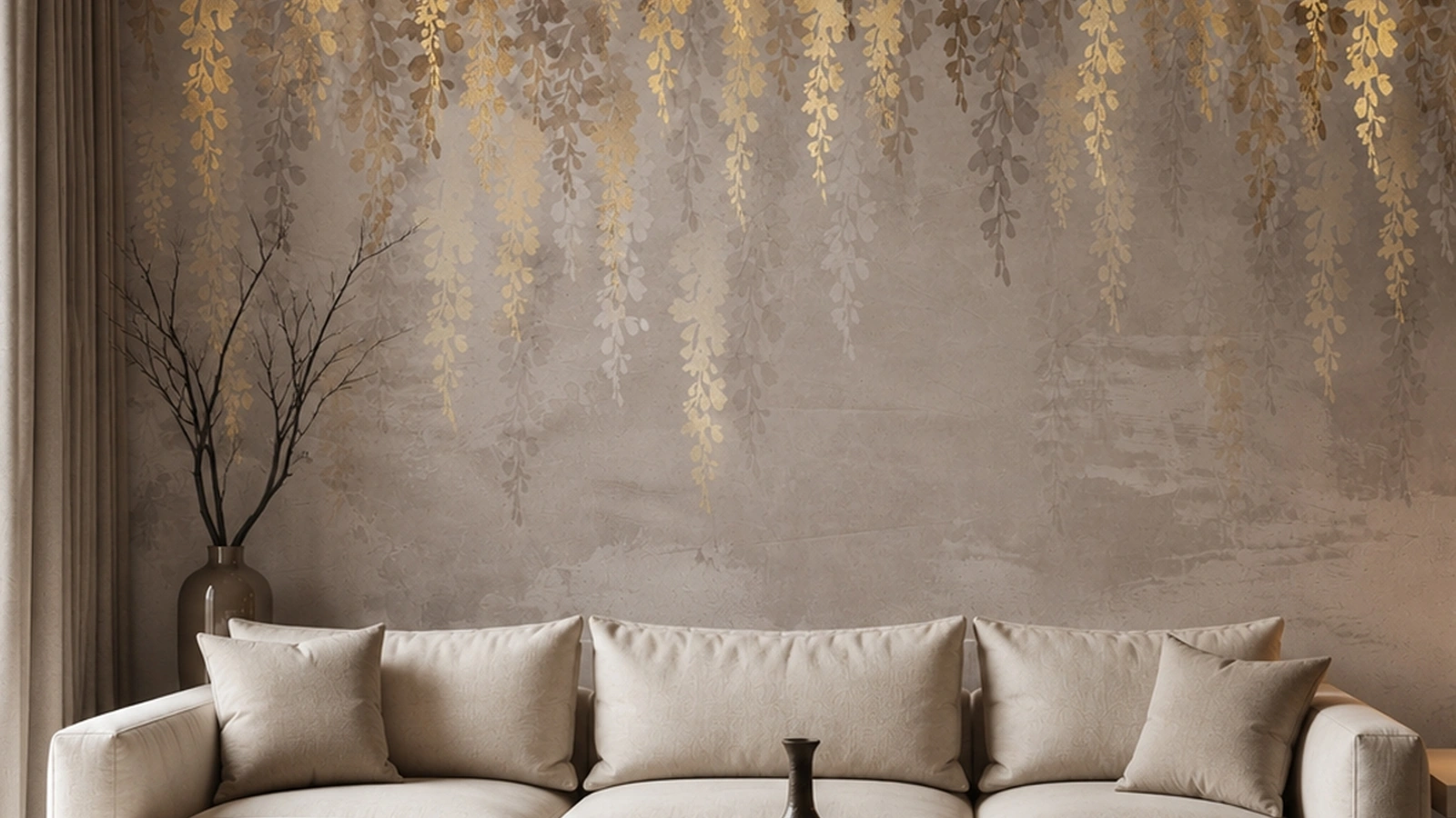 Glicy Gold wallpaper by Adriani e Rossi