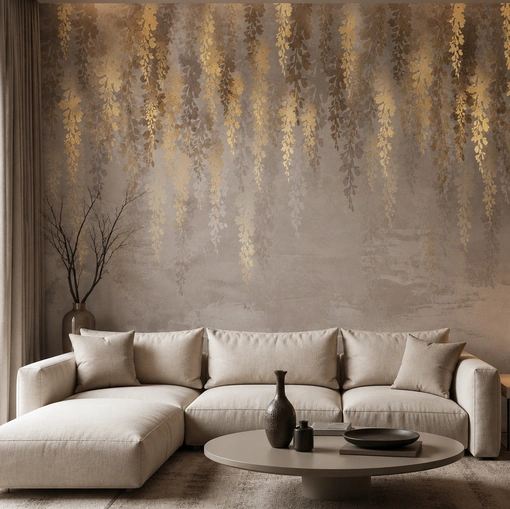 Glicy Gold wallpaper by Adriani e Rossi