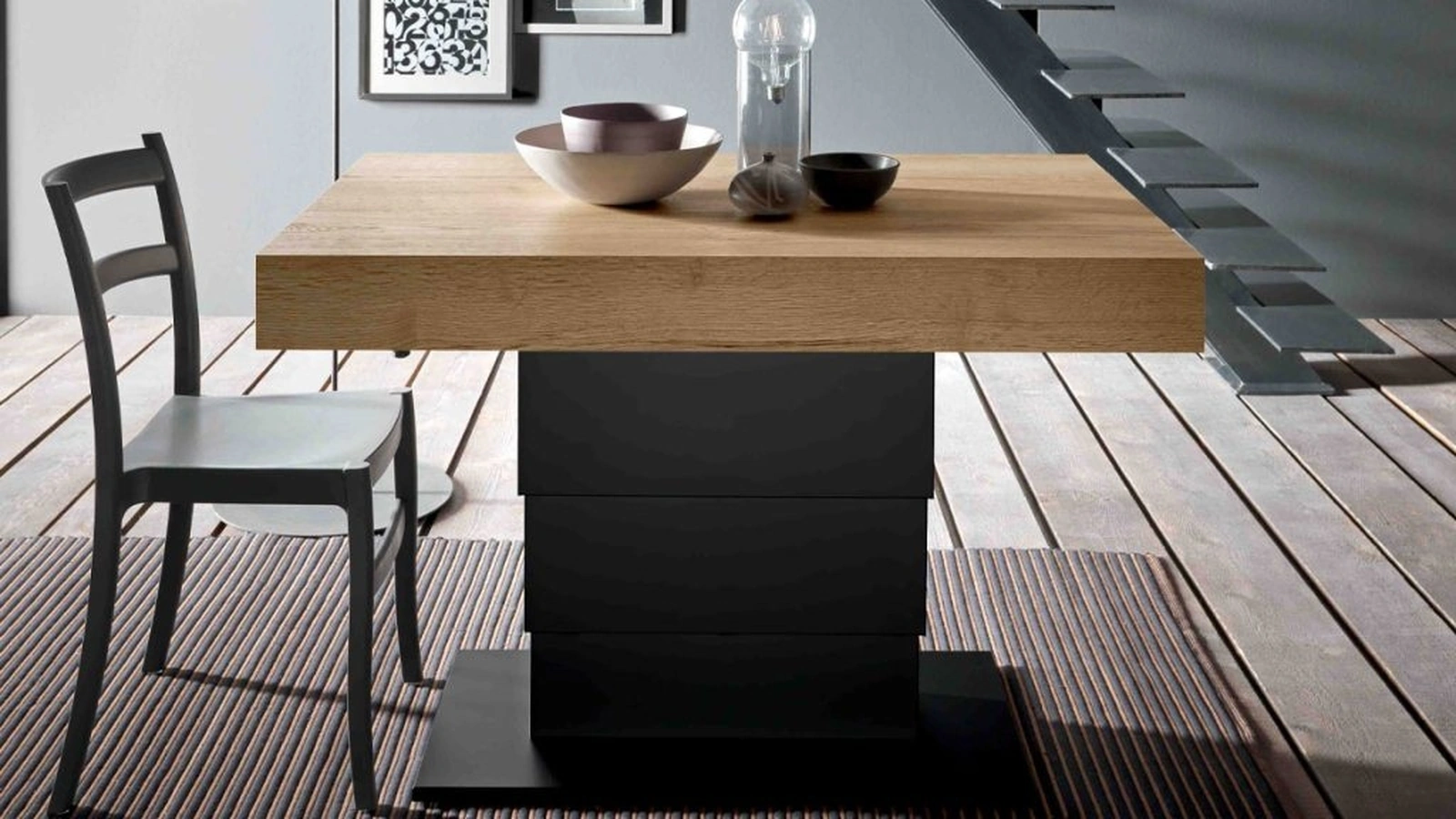 Ares Wing transformable coffee table by Altacom