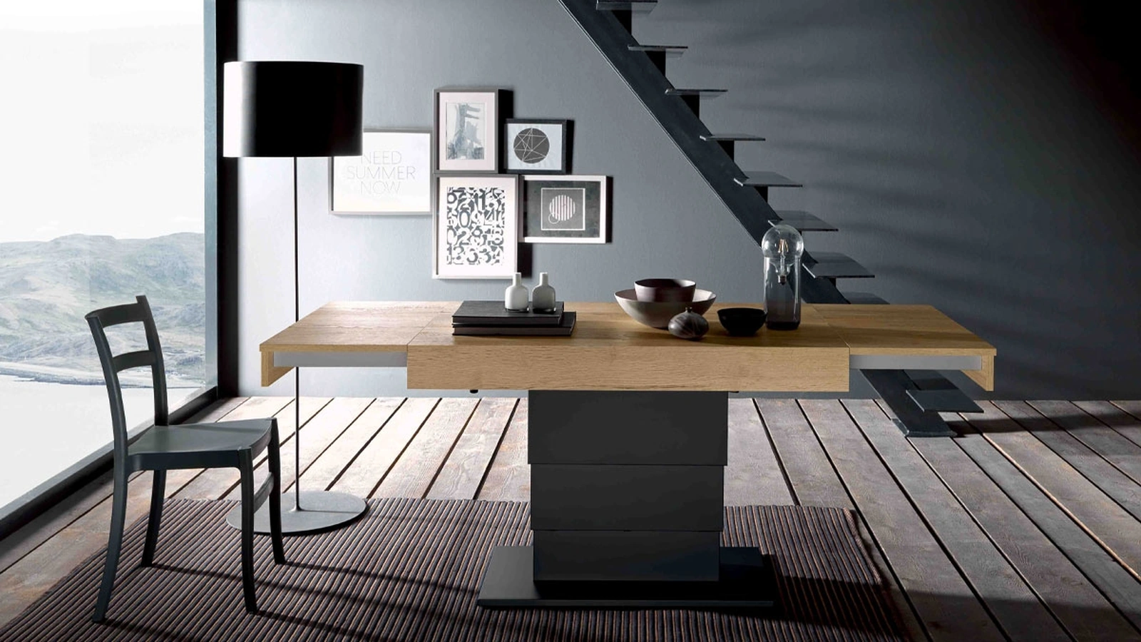 Ares Wing convertible coffee table by Altacom