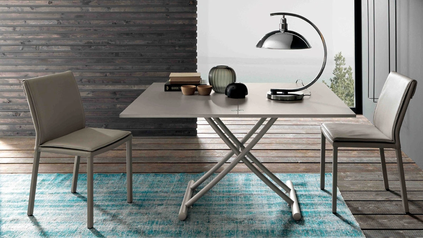 Transformable ceramic side table Bessy by Altacom