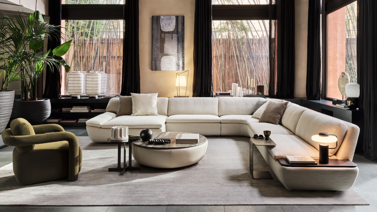 Deck marble coffee table by Ditre Italia