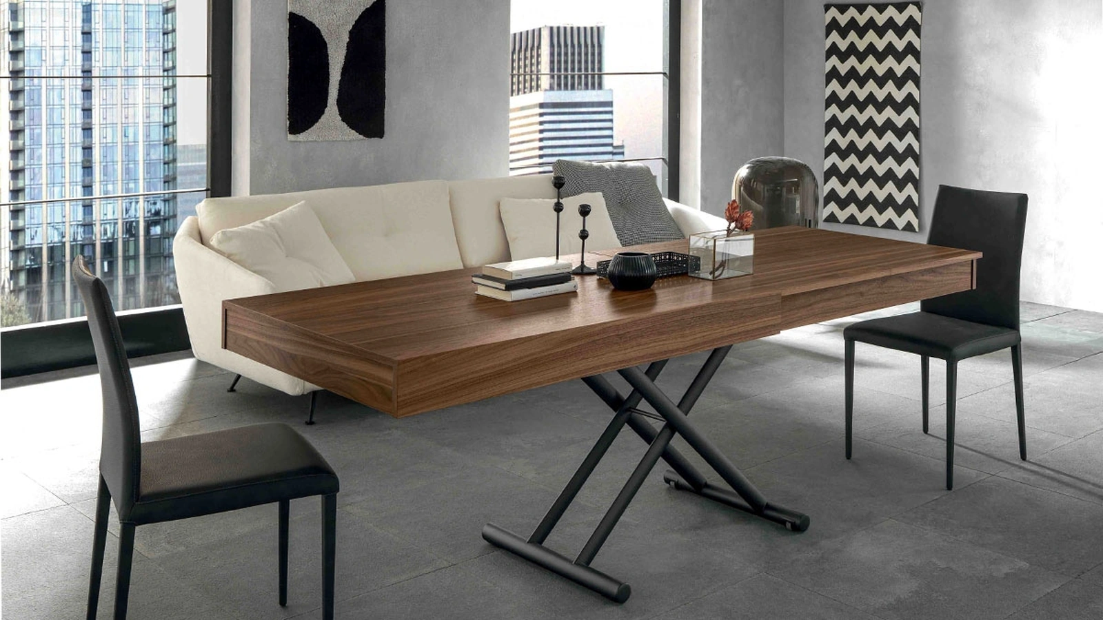 Febo transformable coffee table by Altacom