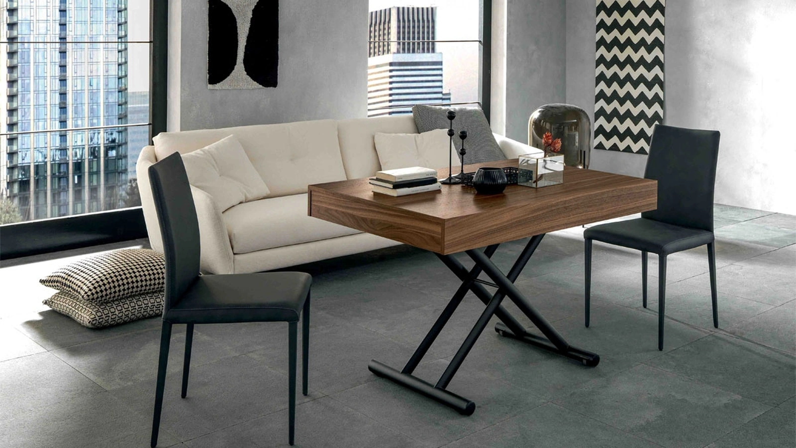 Febo transformable coffee table by Altacom