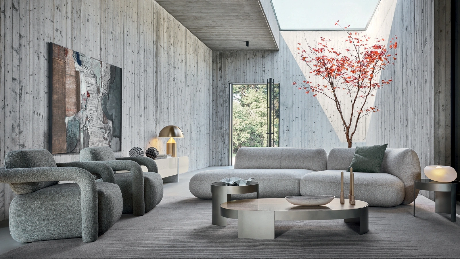 Mekki marble or glass side tables by Ditre Italia