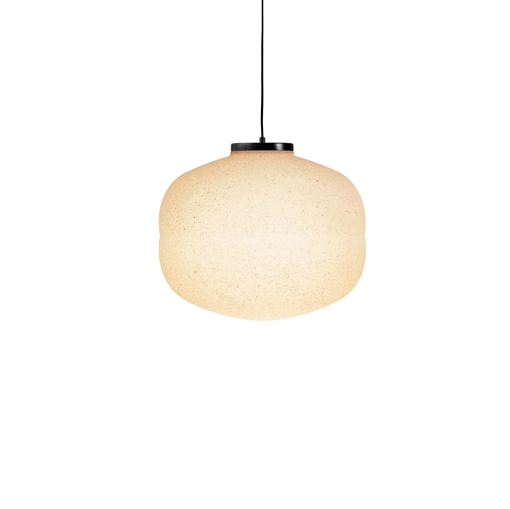 Baso pendant lamp in recycled polyethylene by Miniforms