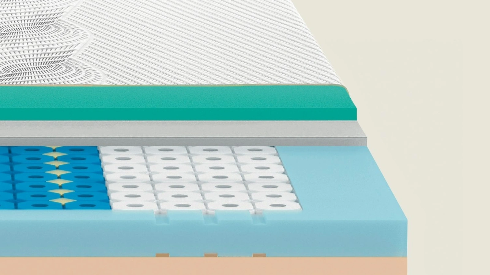 Zefiro Mousse Mattress by Dorsal