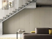 Bespoke wardrobe Libeccio and Ambra U468 by Moretti Compact Day Night