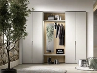 Wardrobe with swing doors Utility Amber U456 by Moretti Compact Day Night