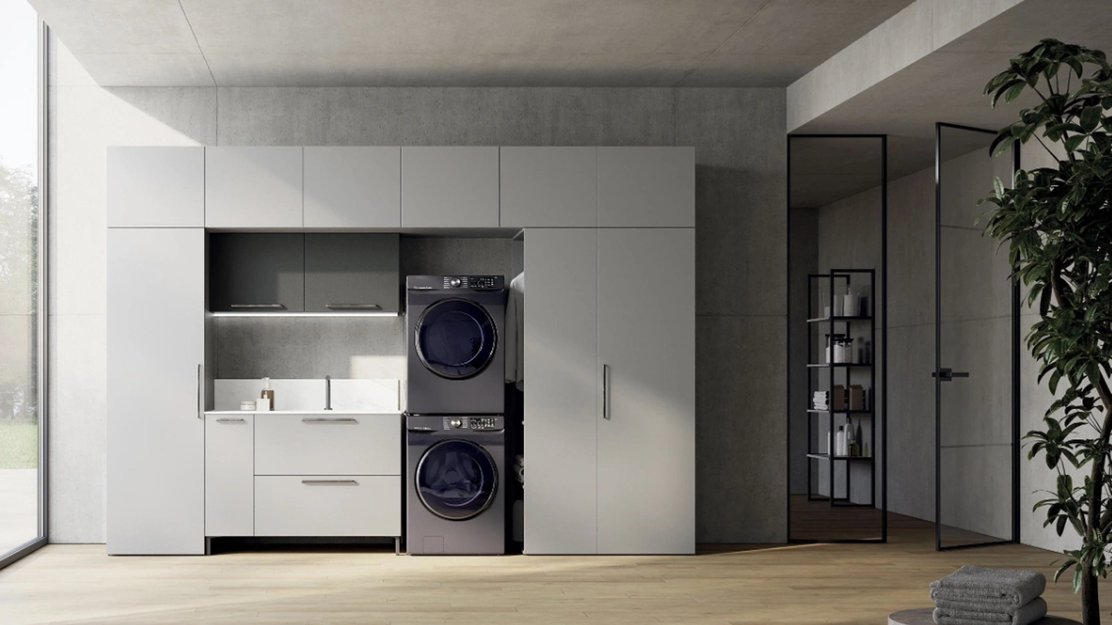 AB+ LD005 Bathroom Cabinet by Compab