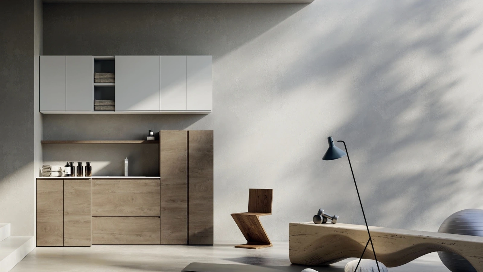 AB+ LG004 Bathroom Cabinet by Compab