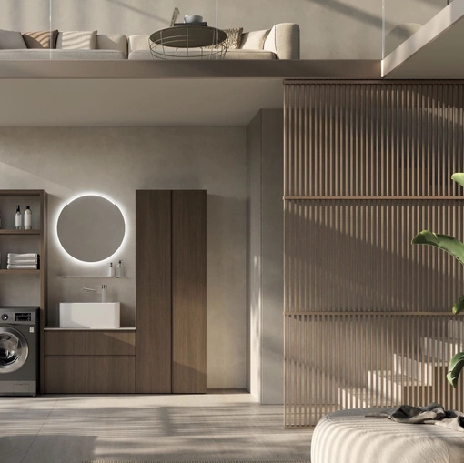 AB+ LG012 Bathroom Cabinet by Compab