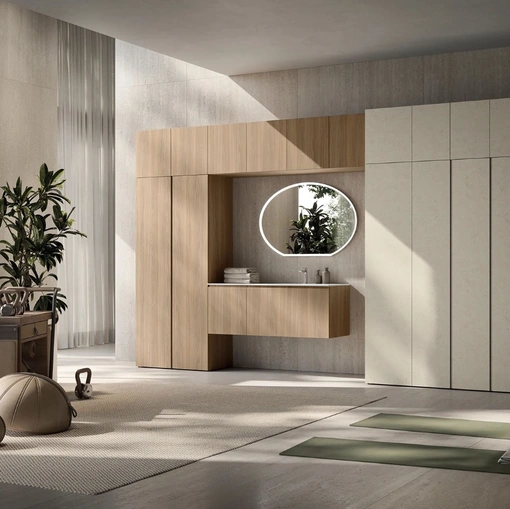 AB+ LG008 Bathroom Cabinet by Compab