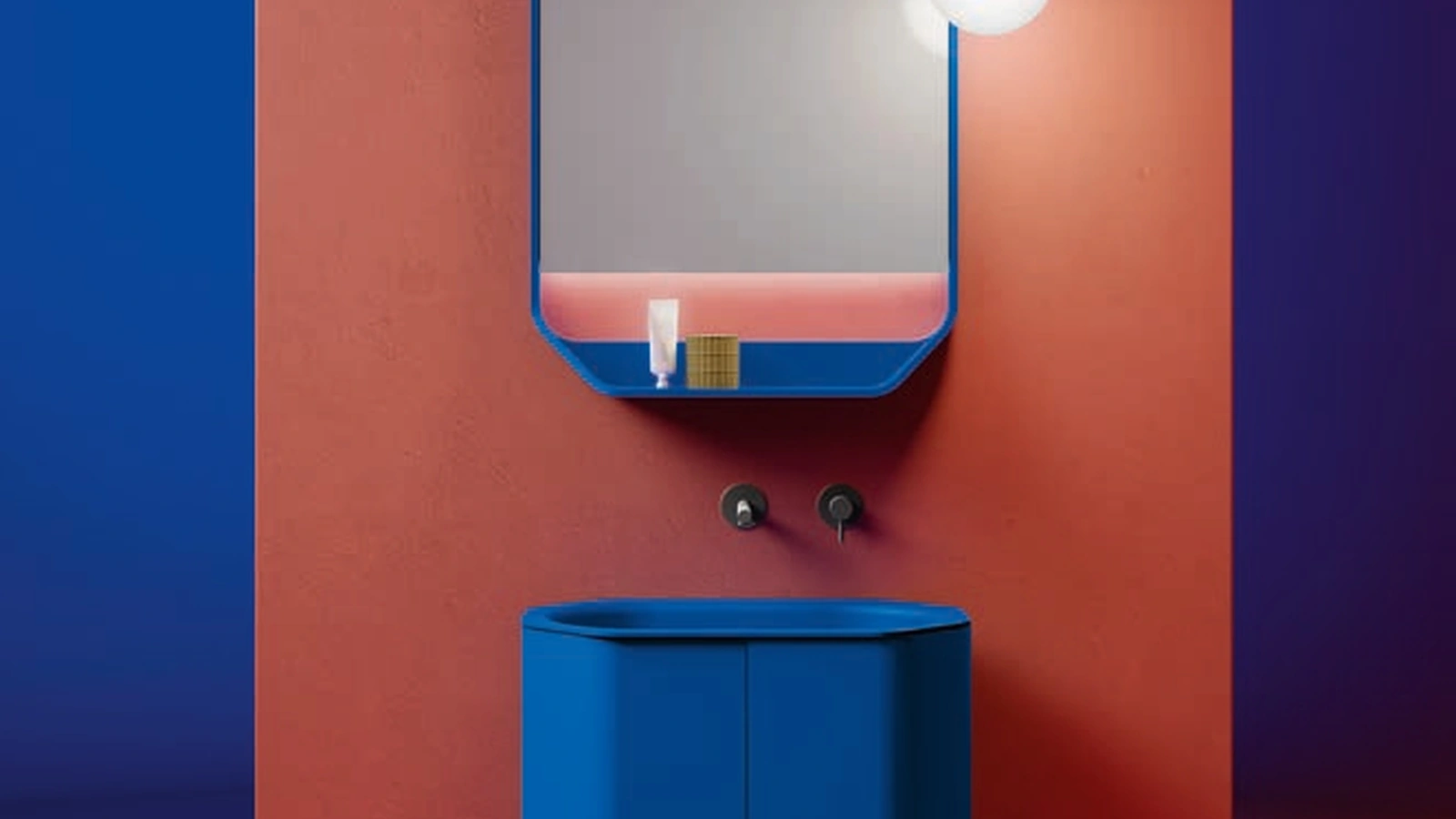 Floor-standing Bathroom Cabinet Fontanile 01 by Ardeco