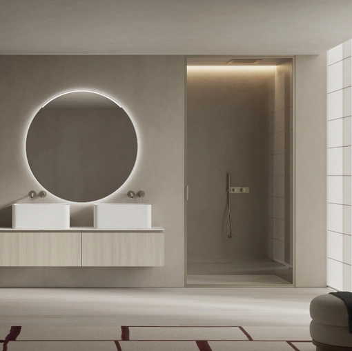 INK NK005 Wall-Mounted Bathroom Cabinet by Compab