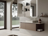 Suspended Bathroom Cabinet INK NK006 by Compab