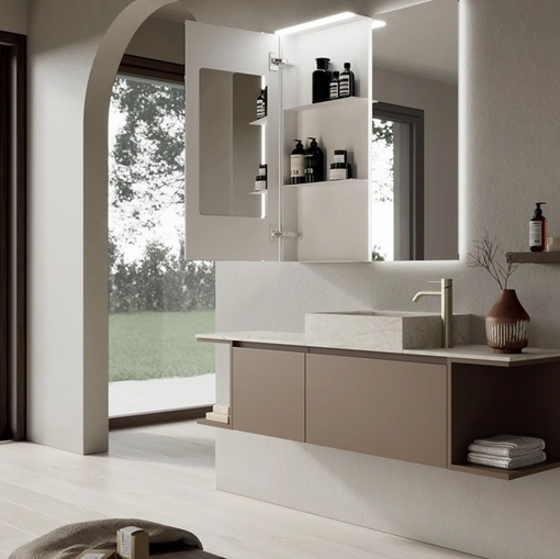 Suspended Bathroom Cabinet INK NK006 by Compab