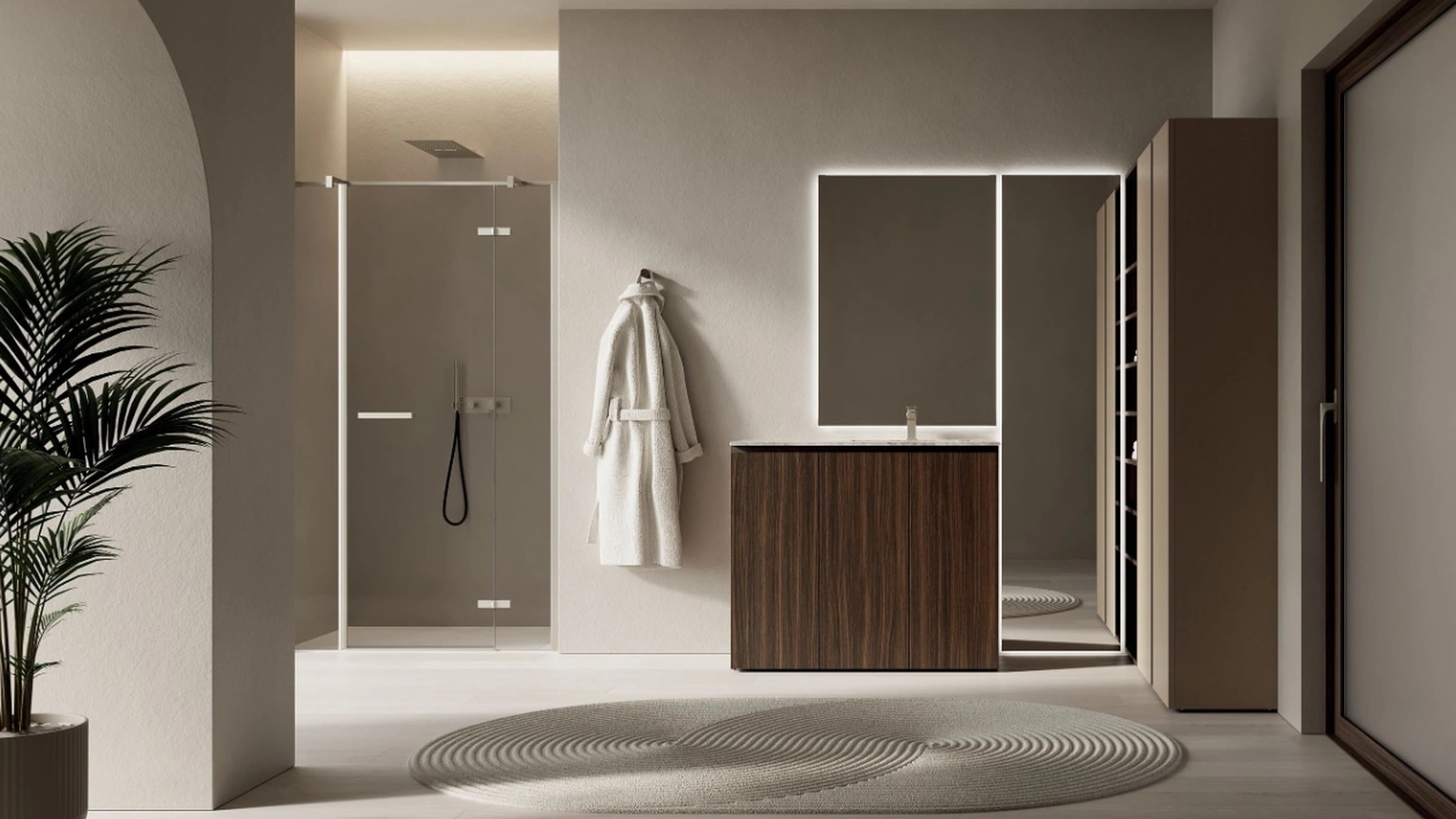 INK NK007 Bathroom Cabinet by Compab