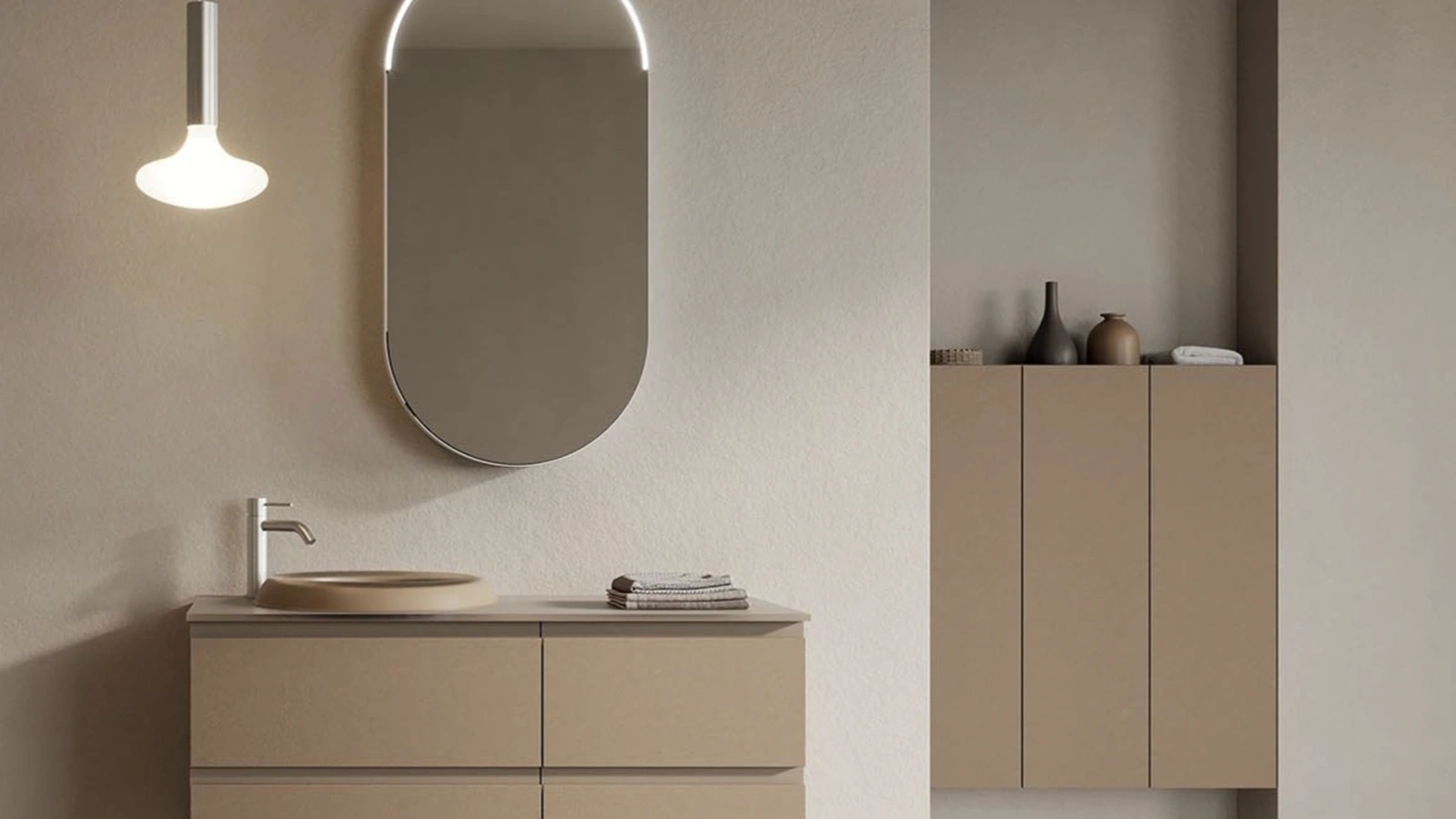 INK NK008 Wall-Mounted Bathroom Cabinet by Compab