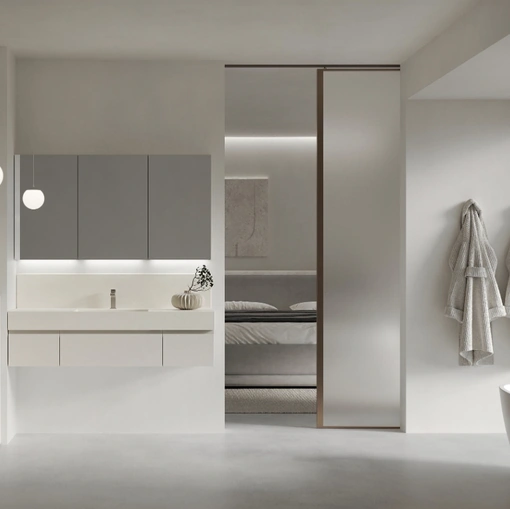 Suspended Bathroom Cabinet INK NK014 by Compab