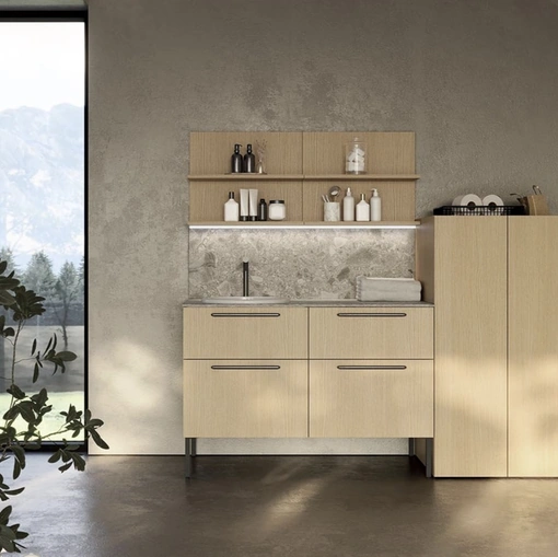LAB+ LD001 Bathroom Cabinet by Compab
