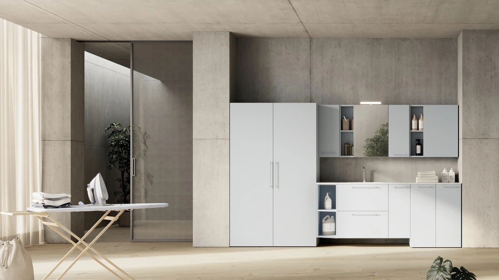 AB+ LD003 Bathroom Cabinet by Compab