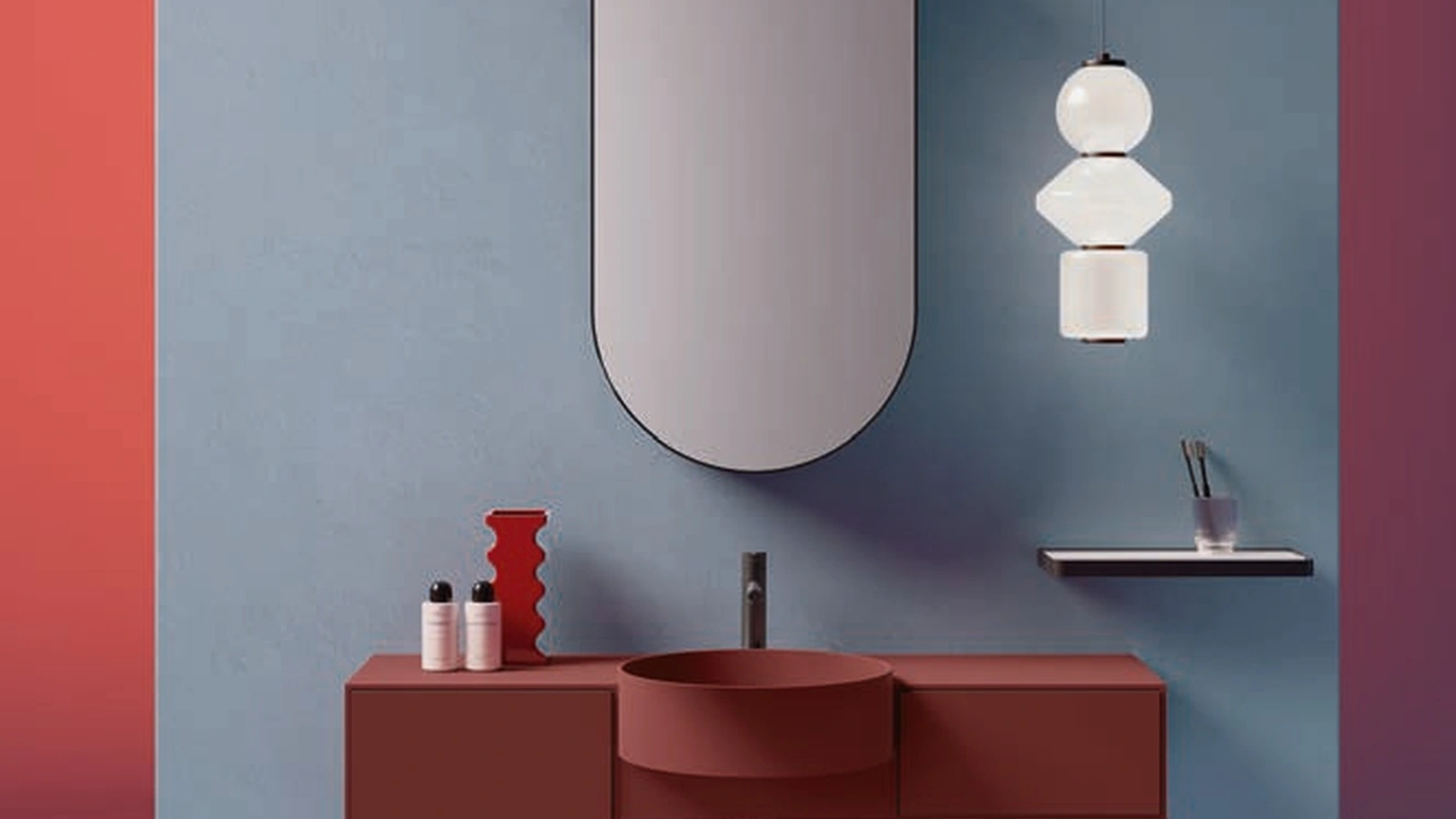 Moove 01 Wall-Mounted Bathroom Cabinet by Ardeco