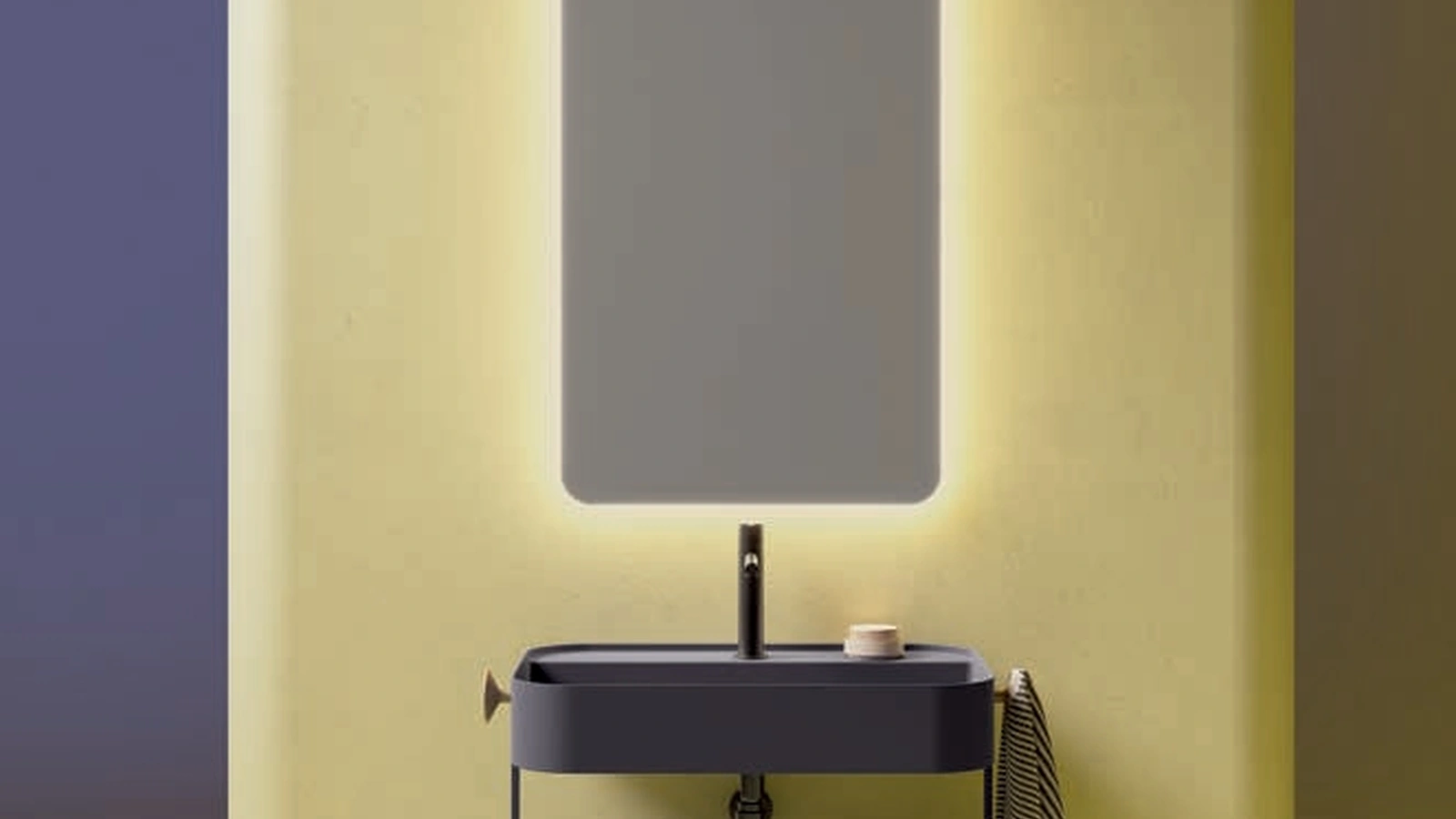 Tape 01 Wall-Mounted Bathroom Cabinet by Ardeco