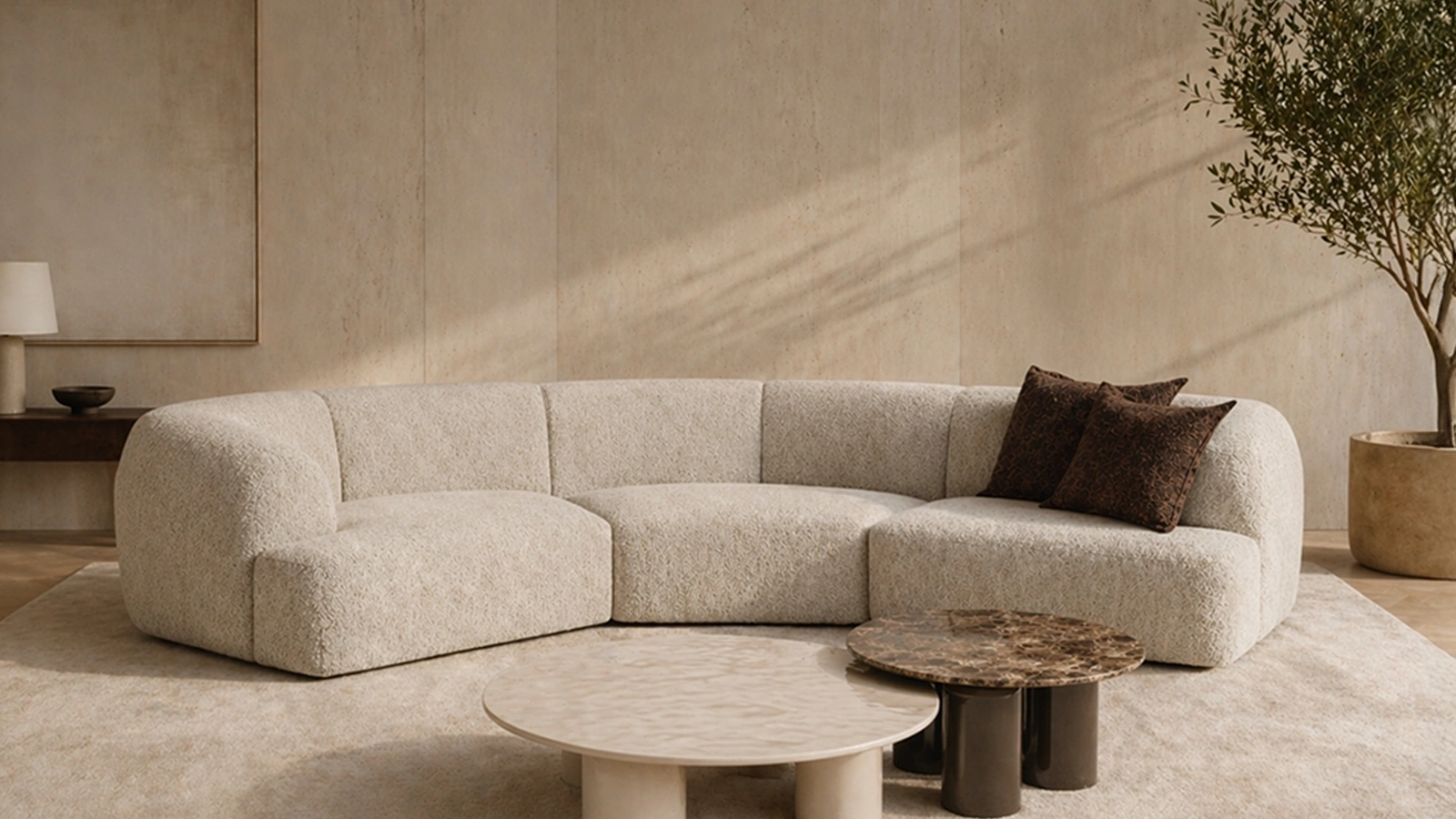 Doro fabric sofa by Pianca