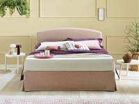 Simplicity Project C30 bed with rounded headboard by Dorsal