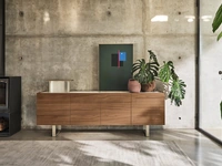 Horizon wooden sideboard by Calligaris