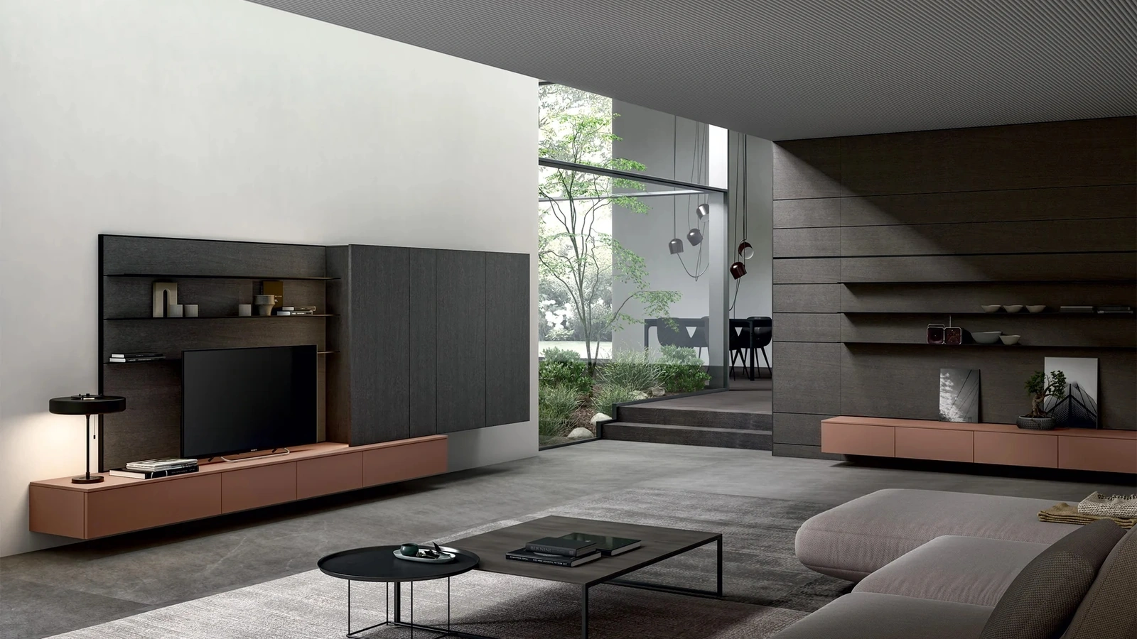 Asia Living Wall Unit by Arredo3