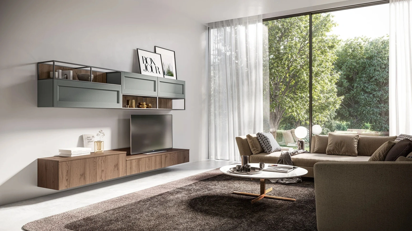 Frida Living Wall Unit by Arredo3