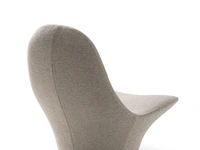 Manta armchair in padded fabric by Ditre Italia