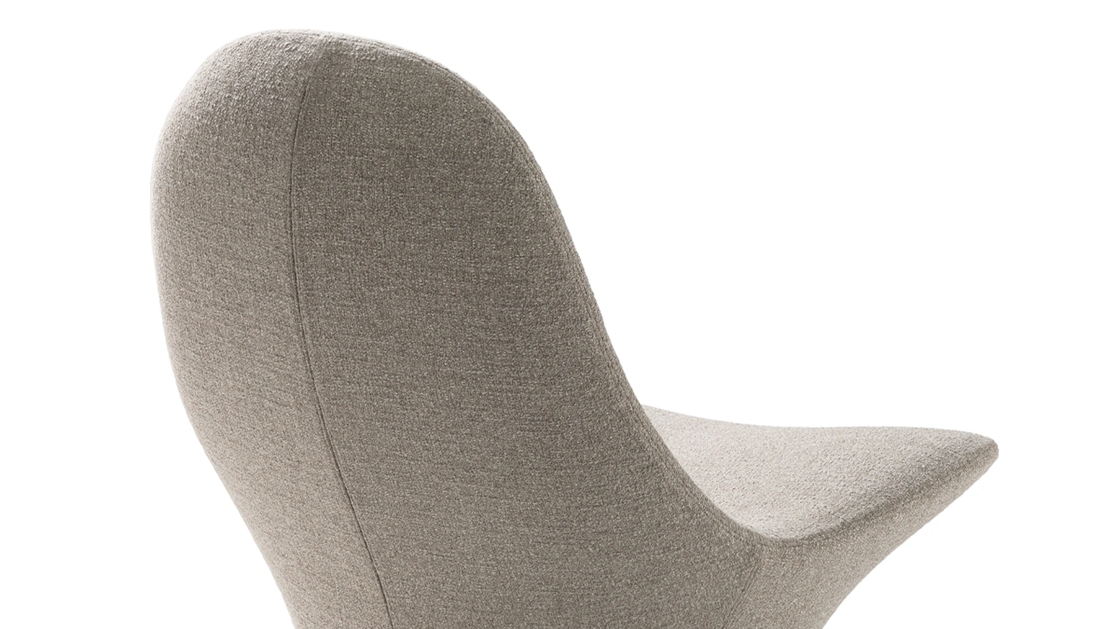 Manta armchair in padded fabric by Ditre Italia