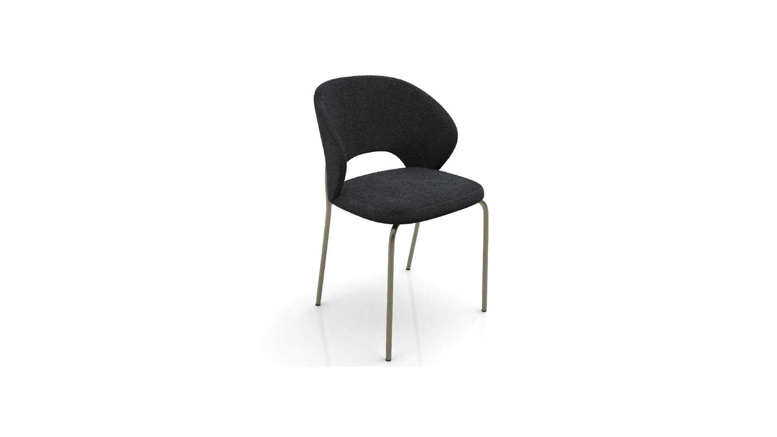 Babylon A fabric chair by Zamagna