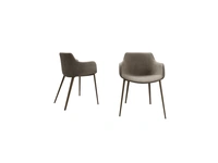 Duke B Velvet Chair by Zamagna