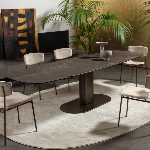 Fifties fabric chair by Calligaris