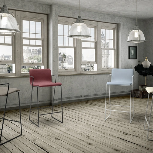 Fluid/C Stool by Zamagna