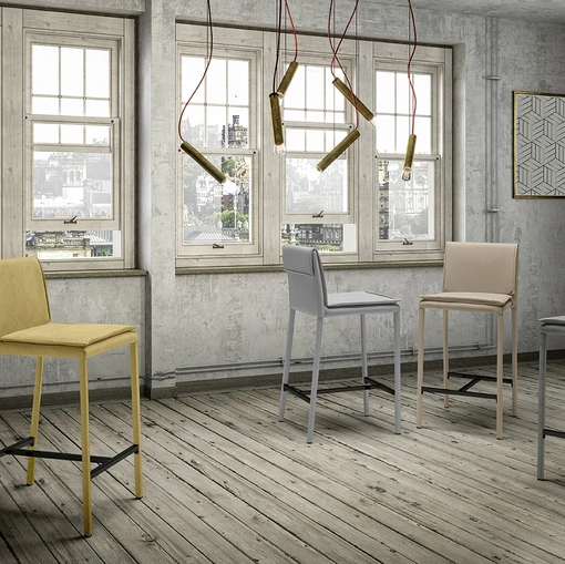 Kilt/C Stool by Atelier di Zamagna