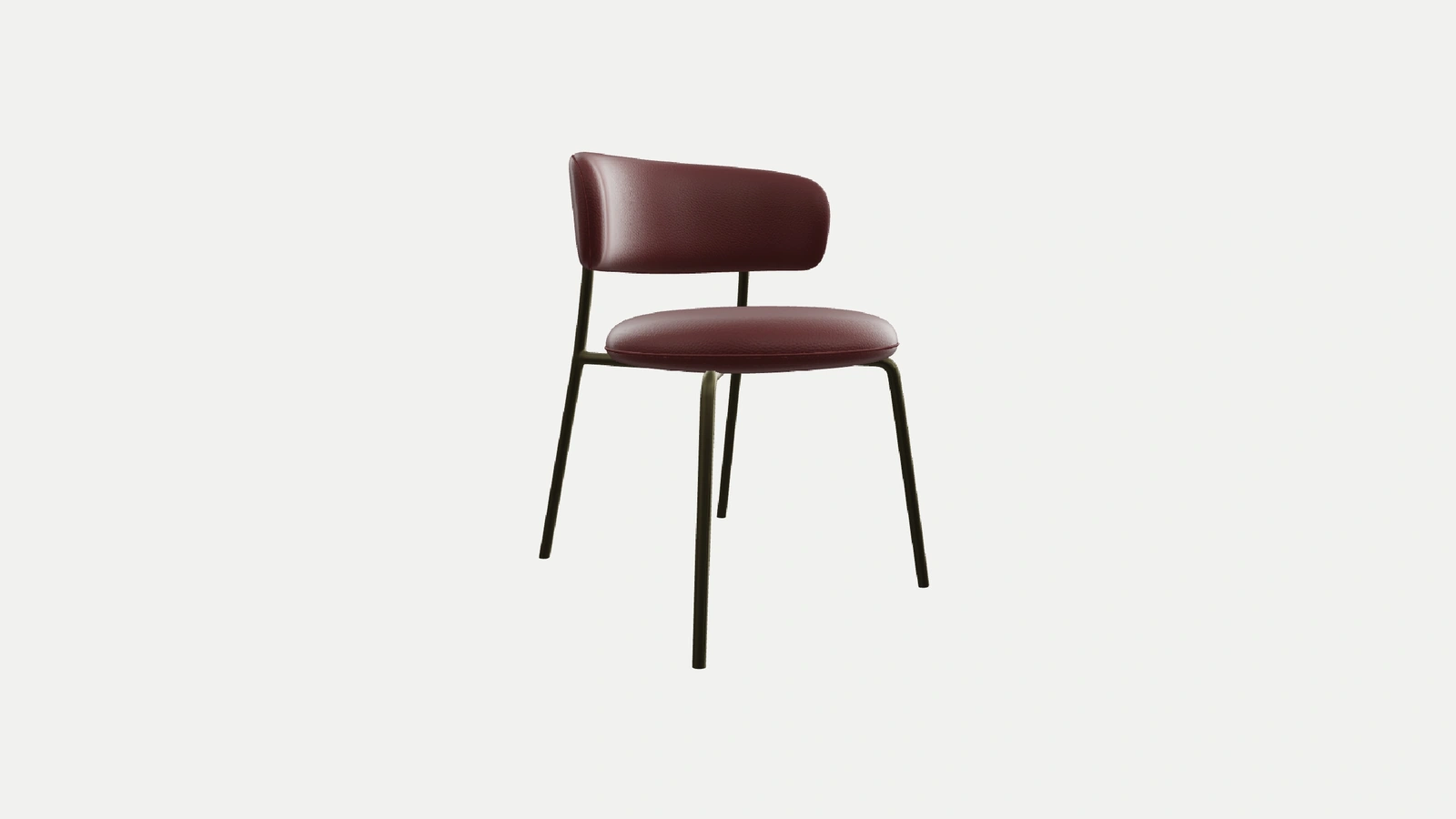 Zamagna Macaron Leather Chair