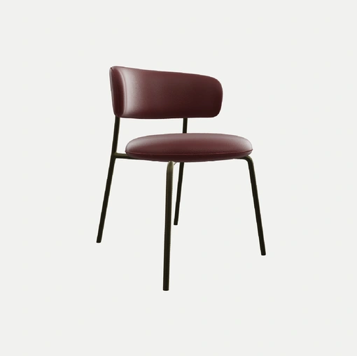 Zamagna Macaron Leather Chair