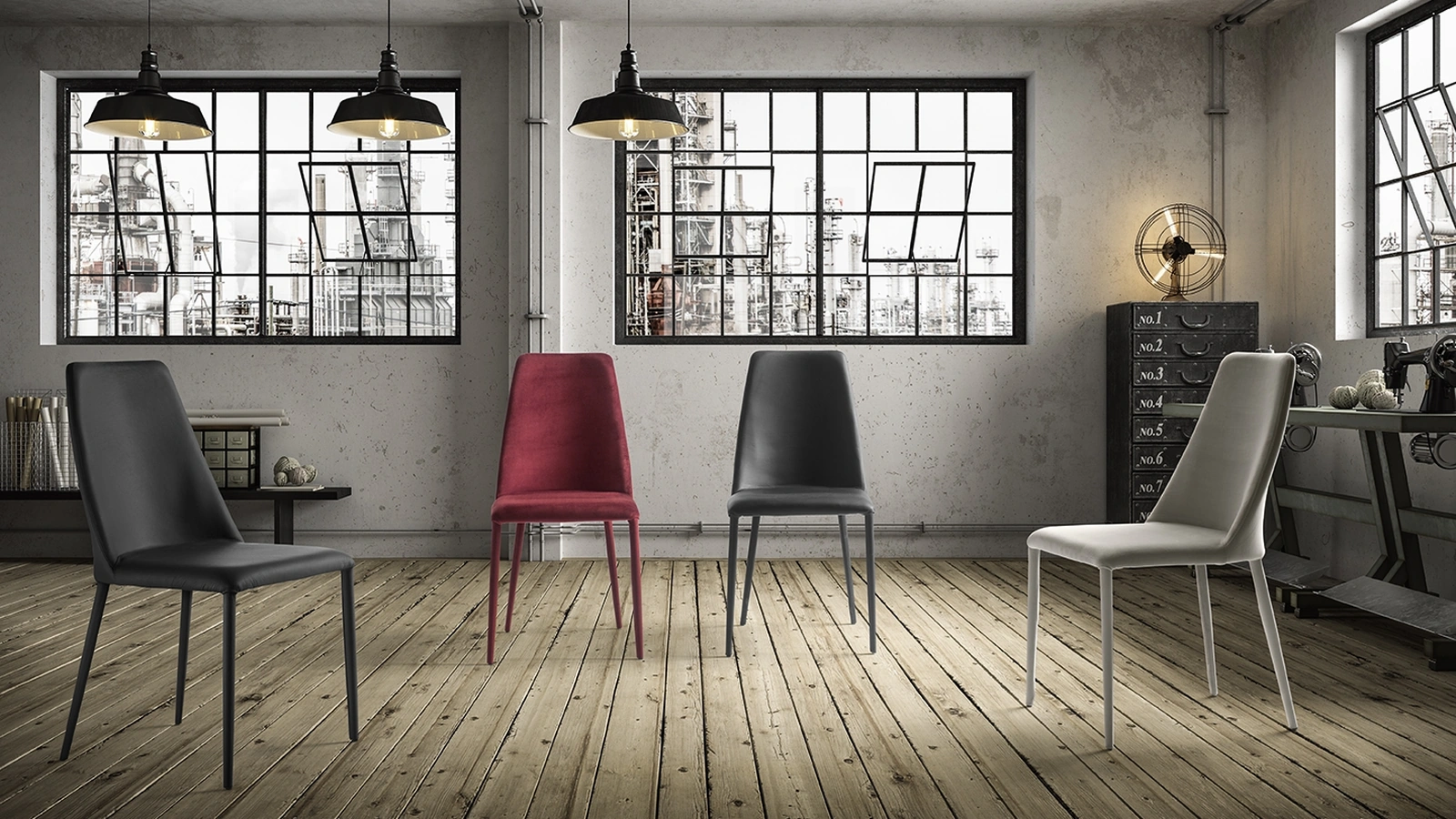 Pence Atelier Upholstered Chair by Zamagna