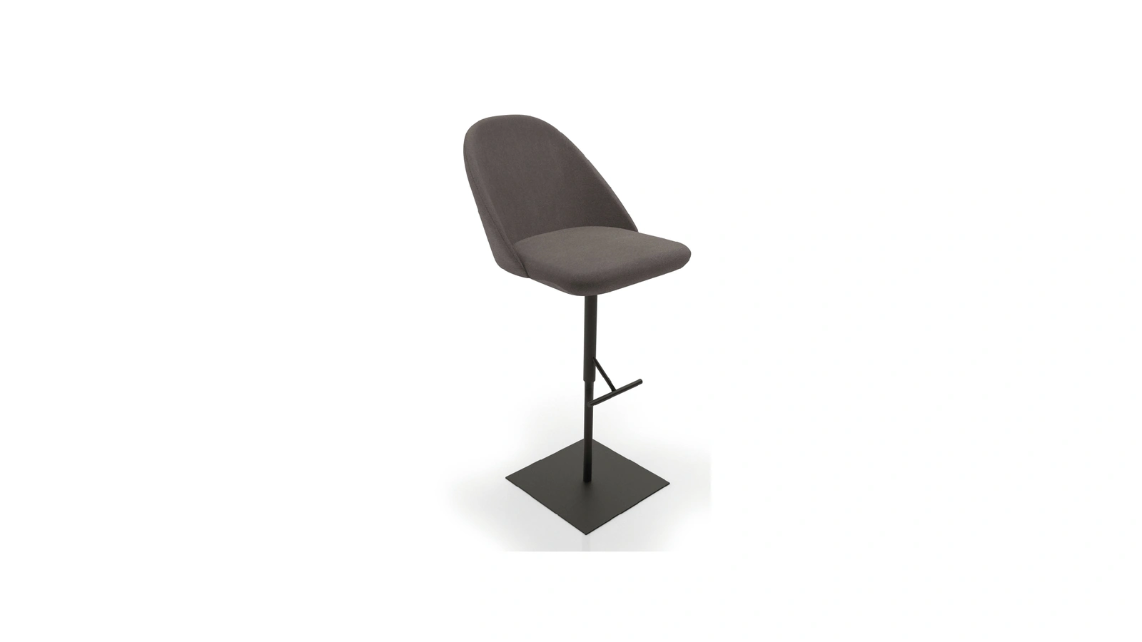 Upholstered fabric stool Virgo/C by Zamagna