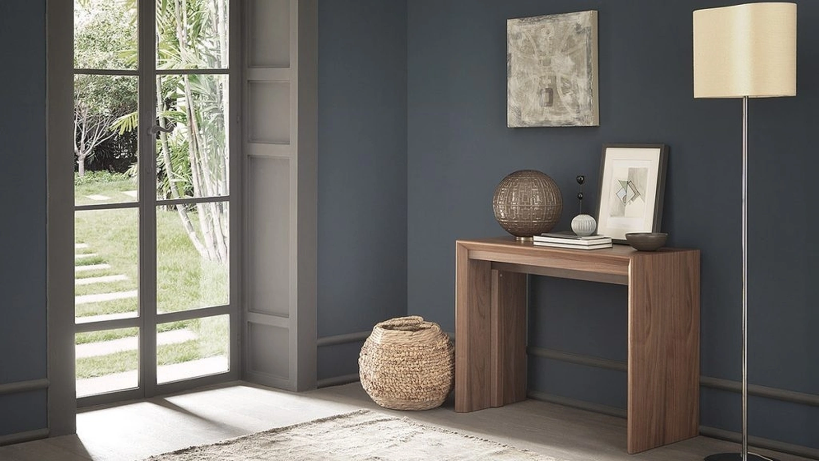 David extendable console table in Altacom wood