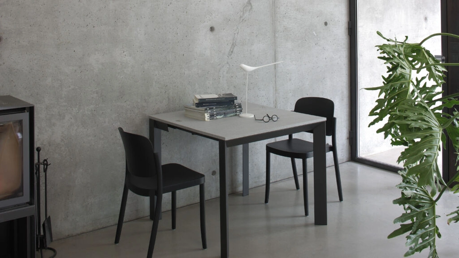 Extendable console table Domino by Altacom