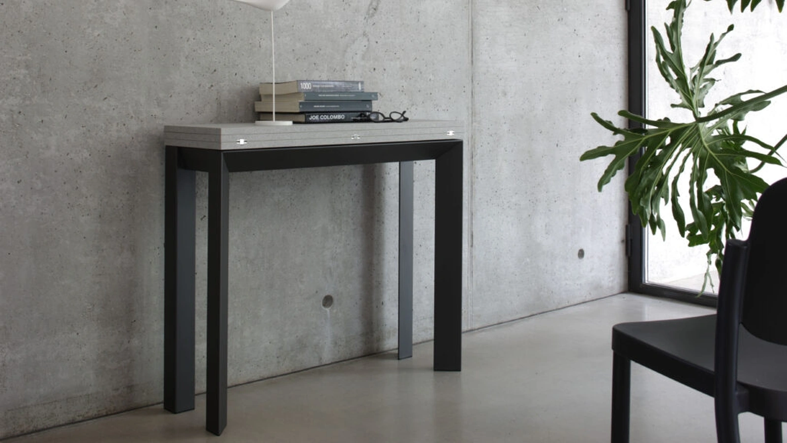 Extendable console table Domino by Altacom