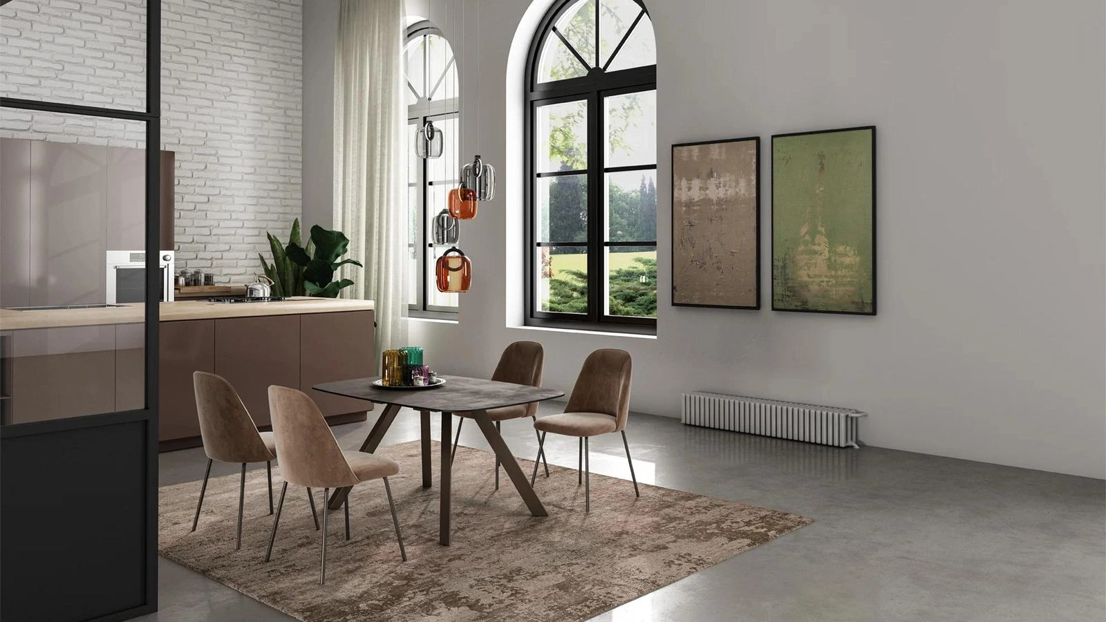 Extendable table Sirio by Easyline