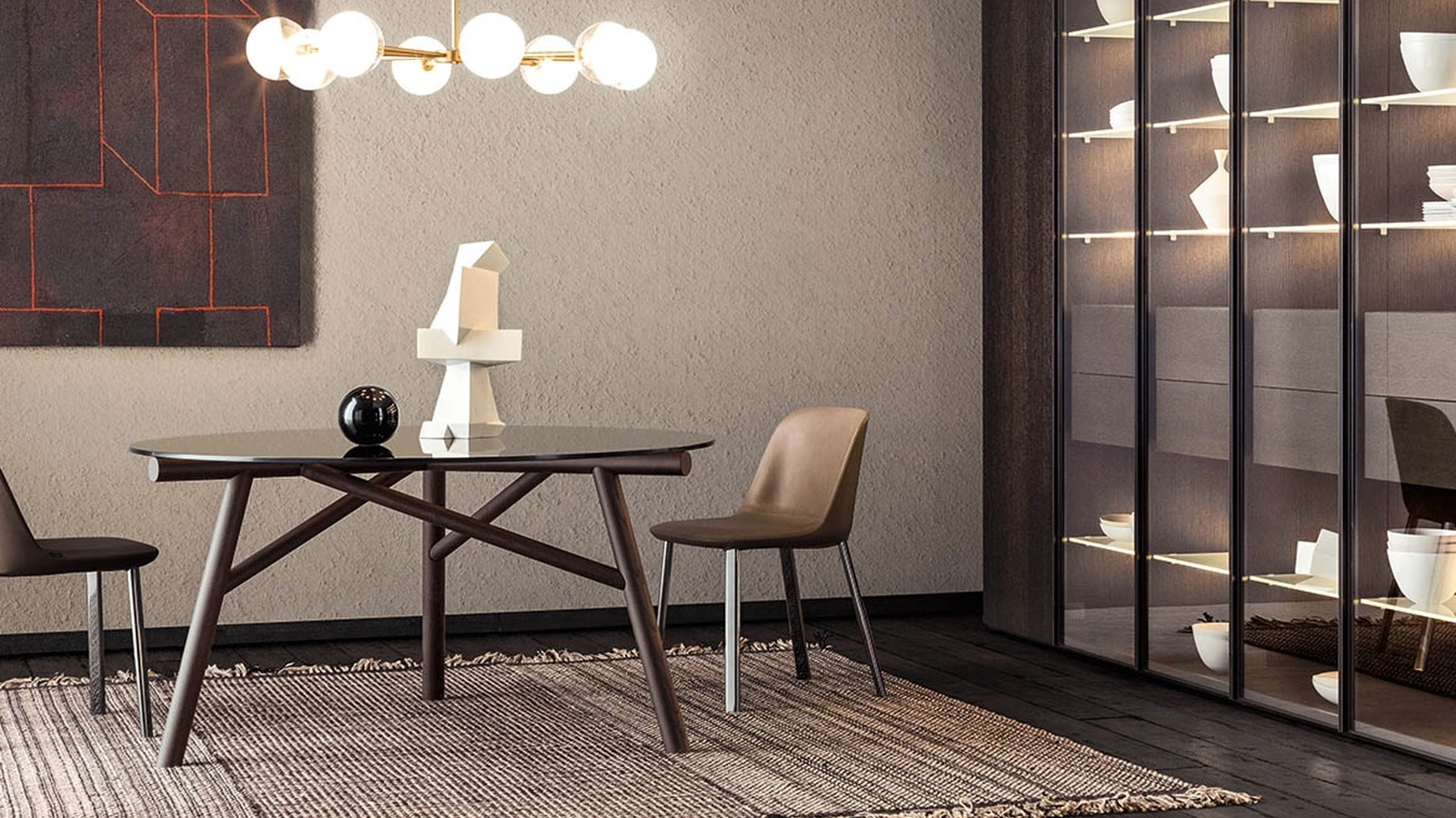 Maestro round table by Pianca