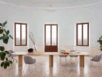 Plauto Maxxxi wooden table by Miniforms